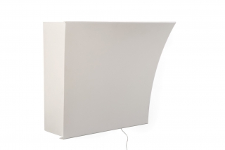 Nanoaircleaner Sconce Air white boční pohled